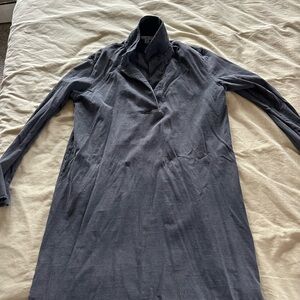 James Perse Charcoal Long Sleeve Top